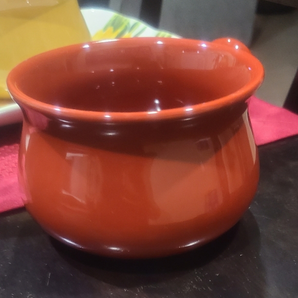 Buchase Set of  3 Chili SoupDinner Handled Bowls Glazed-EUC - Picture 4 of 7